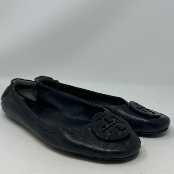 Tory Burch Shoes - Tory Burch Women’s Minnie Travel Ballet Flat Genuine Leather Perfect Black 8.5